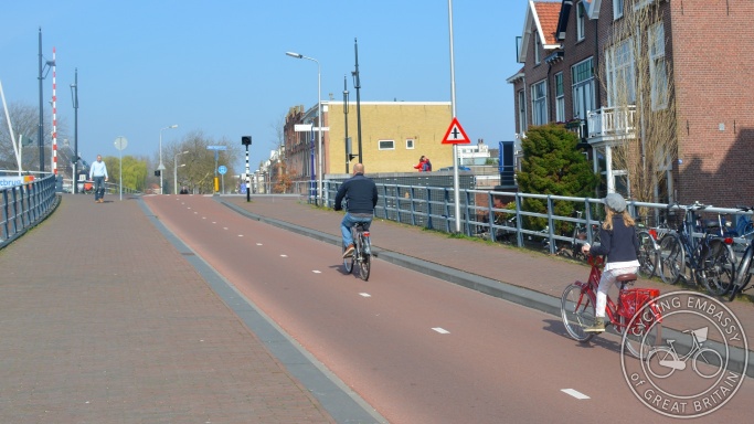 Cycle-only route, Delft