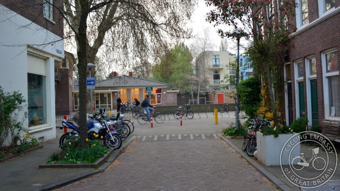 Cycle-only street, Tulpstraat, Utrecht