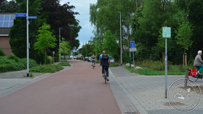 Cycle street, Nijmegen