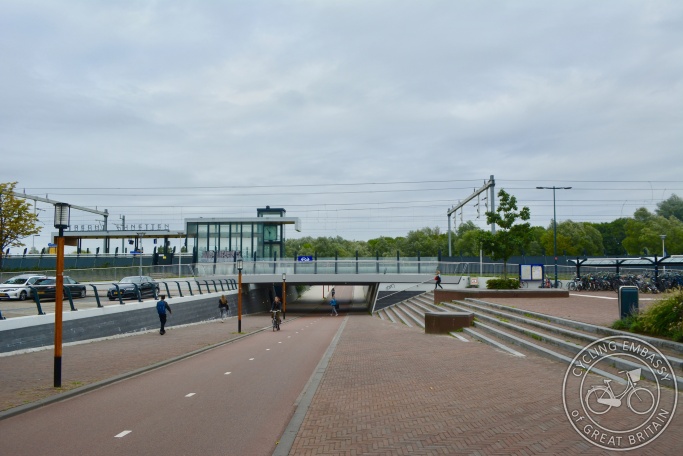 Cycling and walking underpass, Lunetten Station, NL