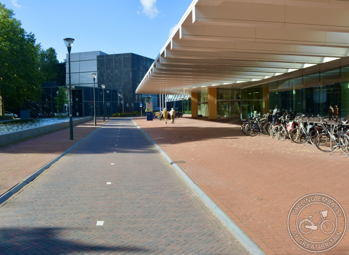 Cycle-only street, Amersfoort, The Netherlands