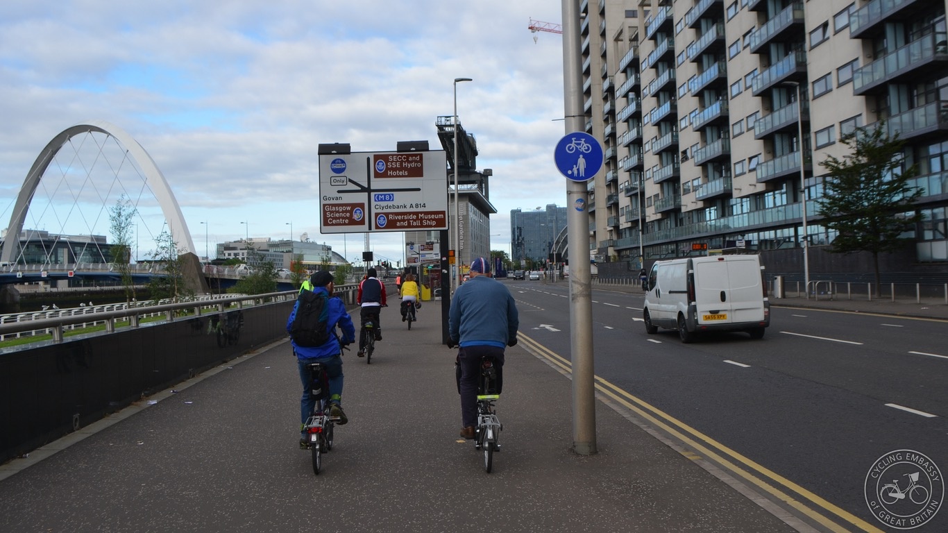 Glasgow Clyde Shared Use Footway