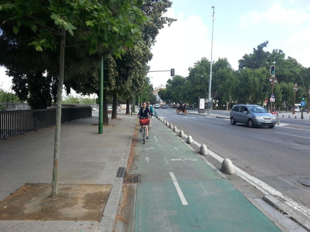 Seville cycle track