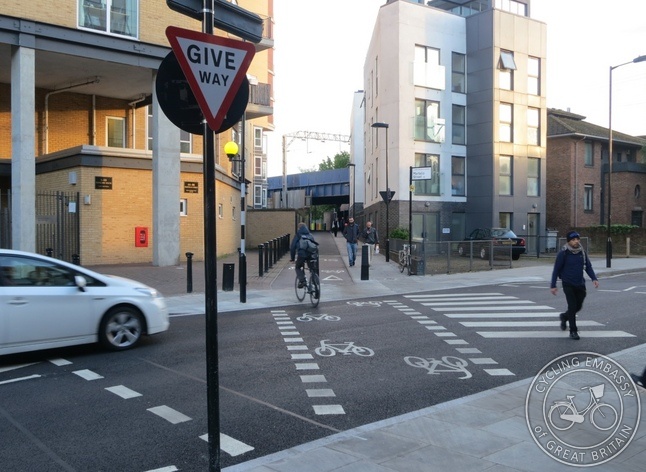 See http://lcc.org.uk/articles/first-tiger-crossing-comes-to-london-cyclists